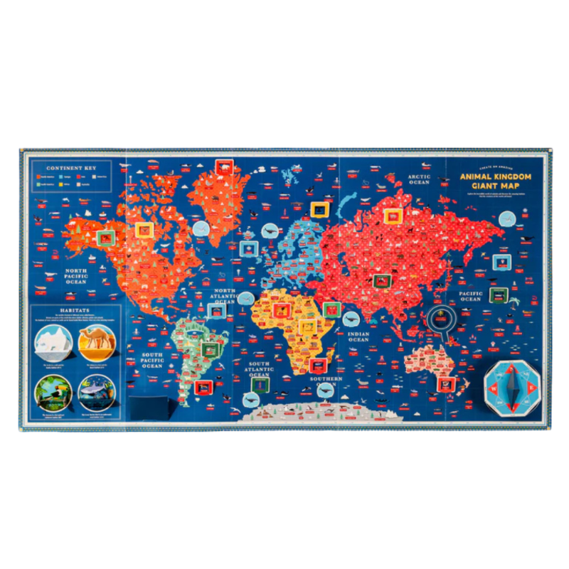 Create An Amazing Animal Kingdom Giant Map