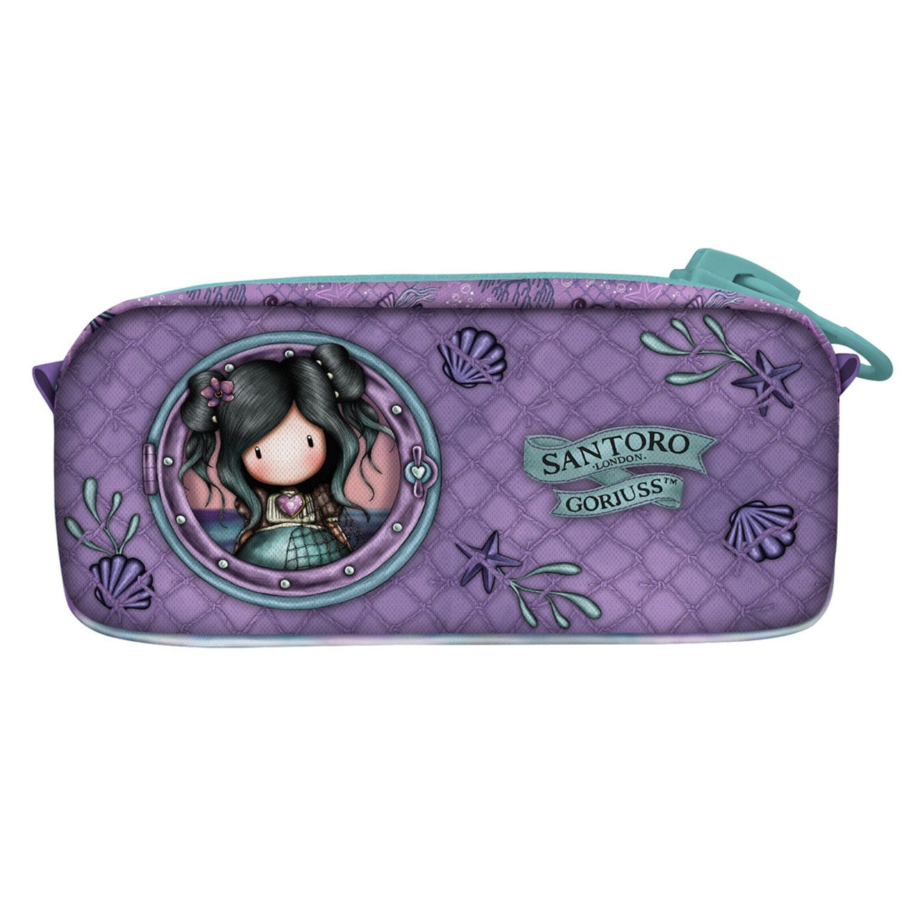 Gorjuss - Giant Zip Pencil Case - Lost At Sea