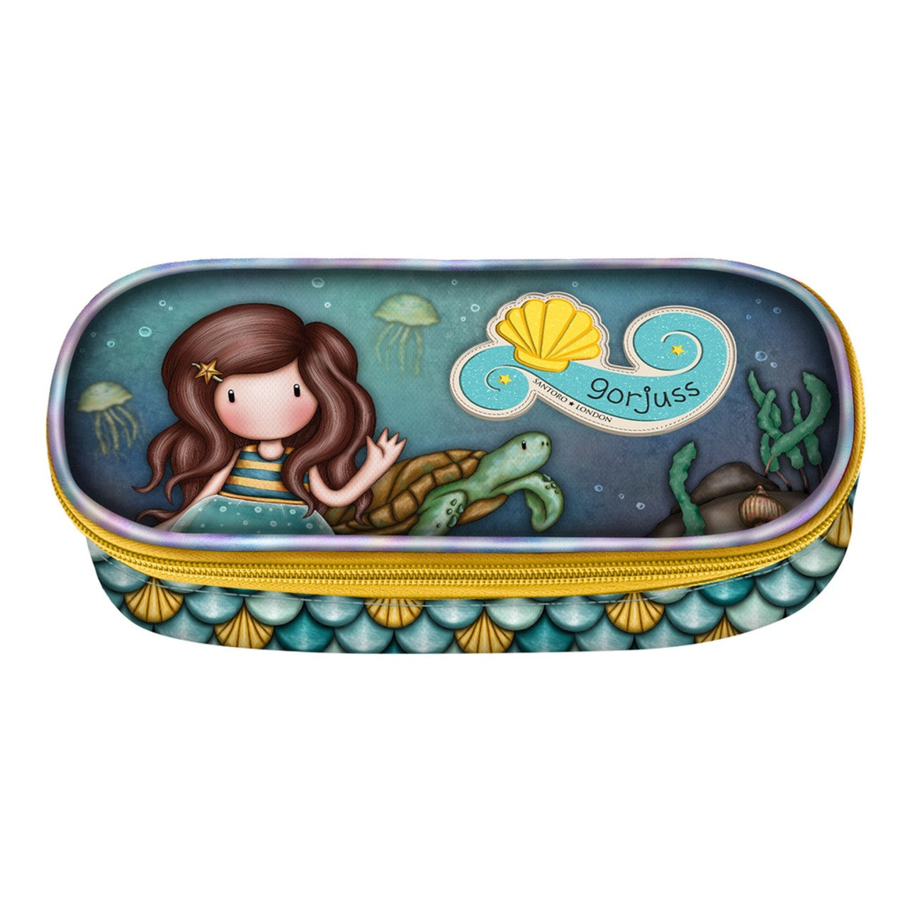 Gorjuss - Zip Around Pencil Case - Deep Secrets