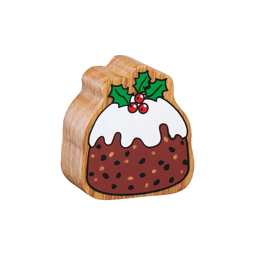 Chunky Wooden Christmas Pudding