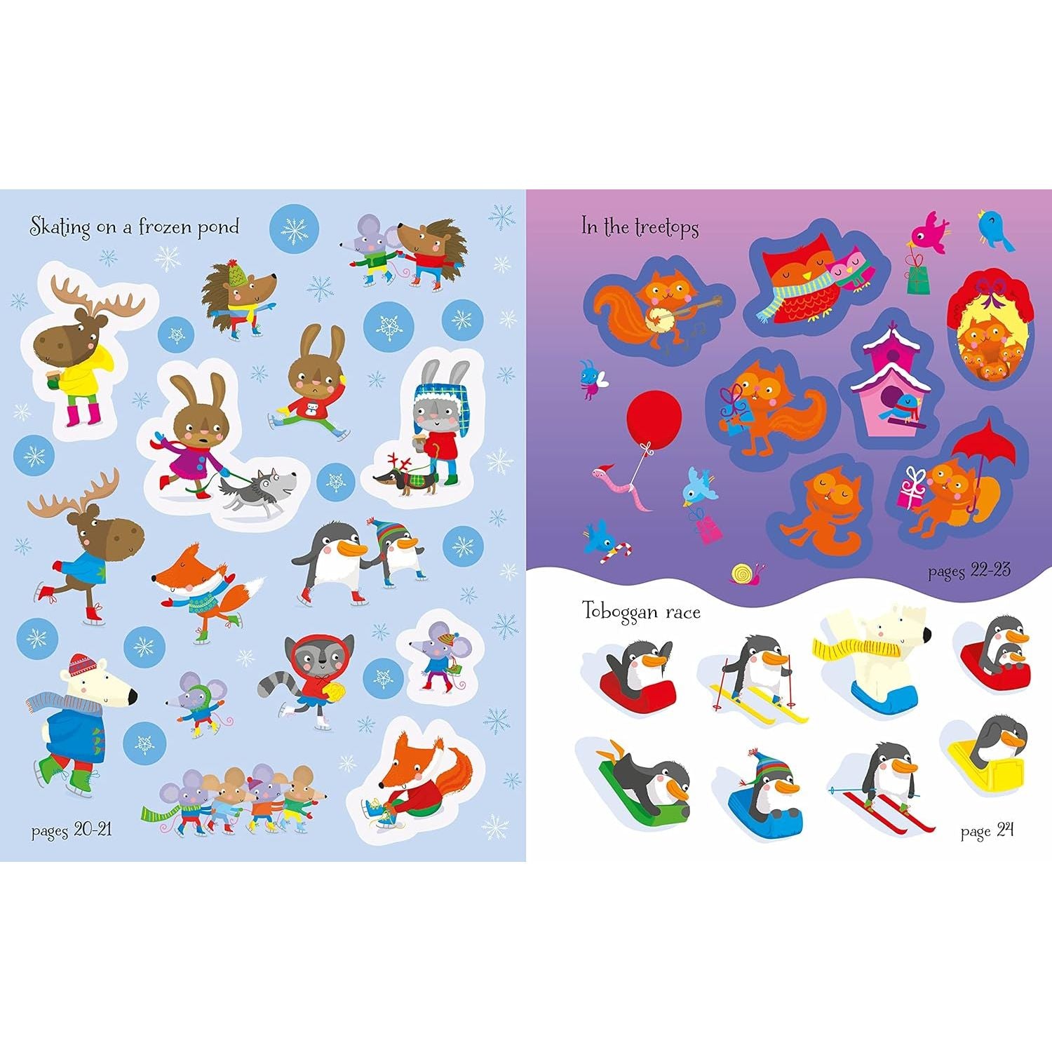 Winter Wonderland Sticker Book