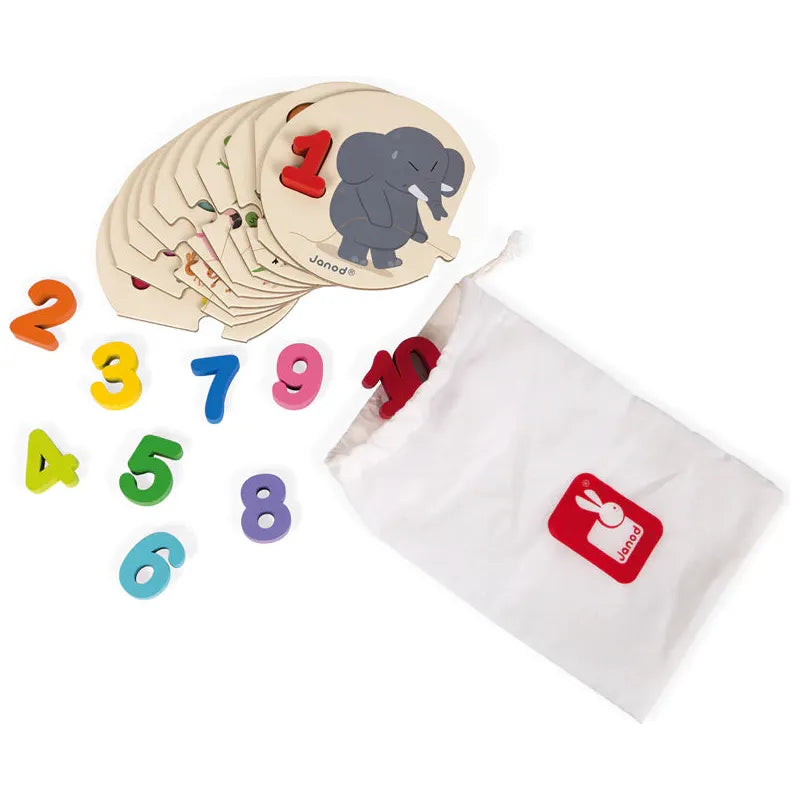 Counting Puzzle 1-10