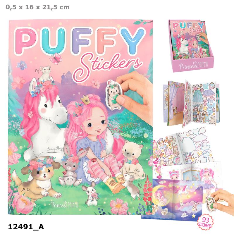 Princess Mimi Puffy Sticker Book