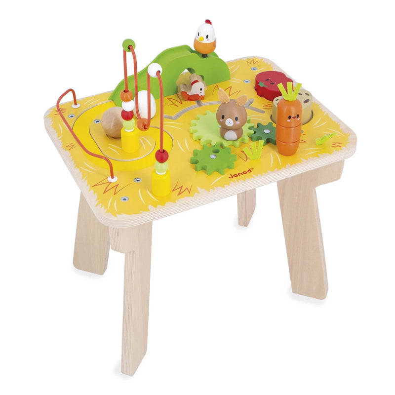 Wooden Farm Activity Table