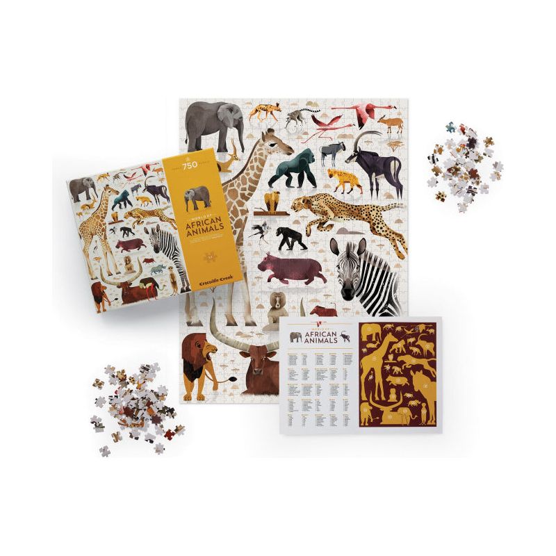 World of African Animals - 750-pc