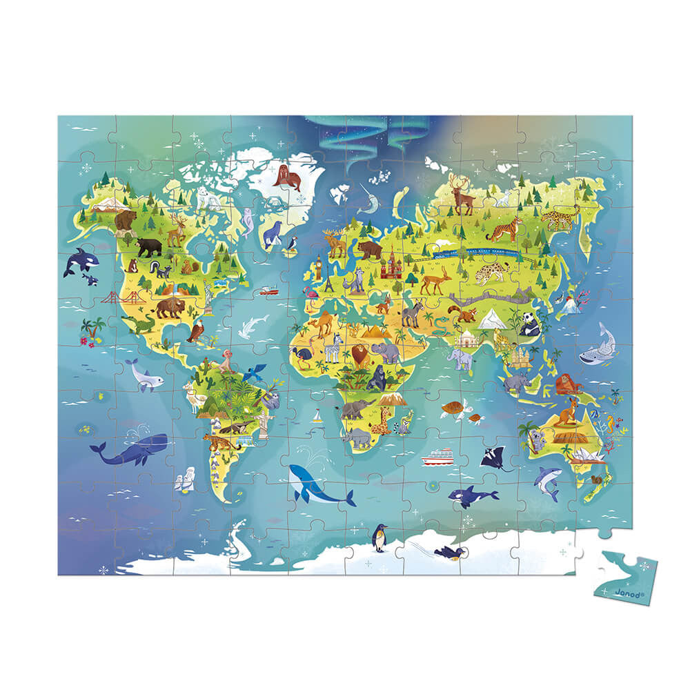 World Puzzle - 100 Piece